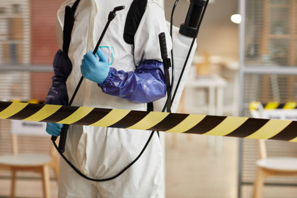 Professional Trauma Scene Cleanup technician working in Mesopotamia, OH